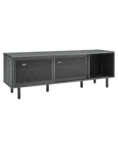 Modway Kurtis 67 Tv And Vinyl Record Stand In Gray