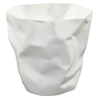 Modway Lava Modern Trash Bin In White