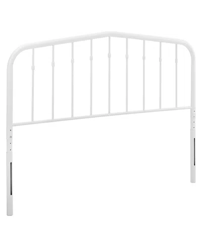 Modway Lennon Metal Headboard, Twin In White