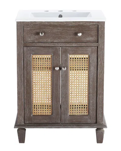 Modway Lilo 24in Bathroom Vanity In Gray