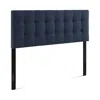 Modway Lily Upholstered Fabric Headboard, King In Blue