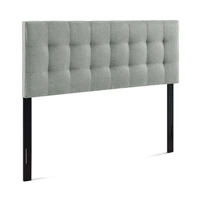 Modway Lily Upholstered Fabric Headboard, King In Gray