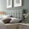 Modway Lily Upholstered Fabric Headboard, Queen In Gray