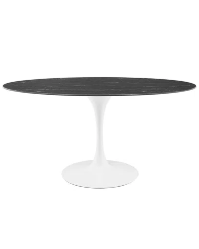 MODWAY MODWAY LIPPA 60IN ARTIFICIAL MARBLE DINING TABLE