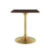 Modway Lippa Dining Table By  In Brown