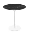 Modway Lippa Round Artificial Marble Side Table In Multi