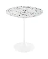 Modway Lippa Round Terrazzo Side Table In White