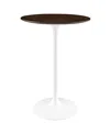 Modway Lippa Round Wood Bar Table