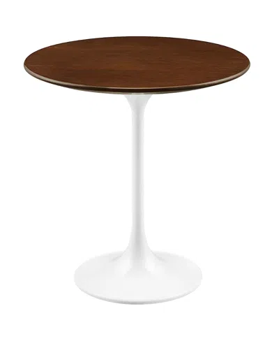 Modway Lippa Round Wood Side Table
