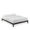 Modway Lodge Full Wood Platform Bed Frame In Walnut