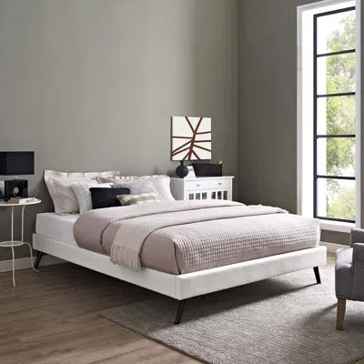Modway Loryn Bed Frame With Round Splayed Legs In Multi