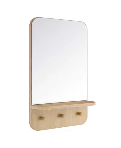 Modway Lumina Mirror In Brown