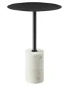 Modway Lyric Round Side Table In White