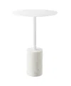 Modway Lyric Round Side Table In White