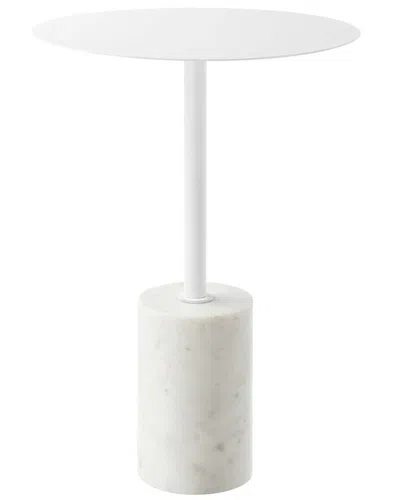 Modway Lyric Round Side Table In White