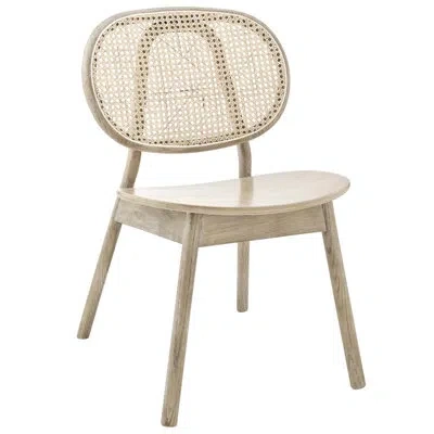 Modway Malina Wood Dining Side Chair By  In Gray