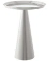 Modway Maren Round Side Table In Gray