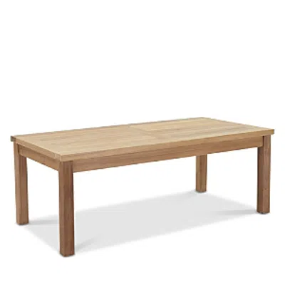 Modway Marina Outdoor Patio Teak Rectanglular Coffee Table In Natural