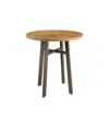 Modway Meadow Outdoor Patio Teak Wood Dining Table In Brown