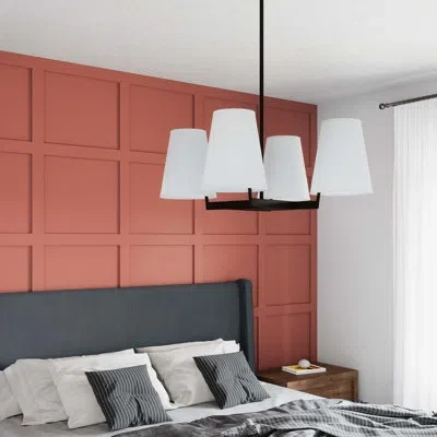 Modway Mercer 4-light Pendant Light In Brass