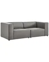 Modway Mingle 2pc Sectional Sofa Loveseat