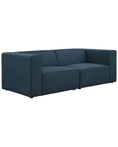 Modway Mingle 2pc Upholstered Fabric Sectional Sofa Set