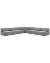 Modway Mingle 7pc Sectional Sofa Set