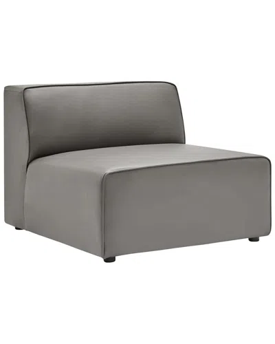 Modway Mingle Armless Chair In Gray