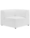 Modway Mingle Corner Chair In White