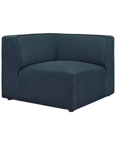 Modway Mingle Corner Sofa In Blue