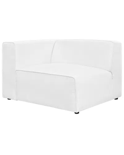 Modway Mingle Fabric Left-facing Sofa In Gray