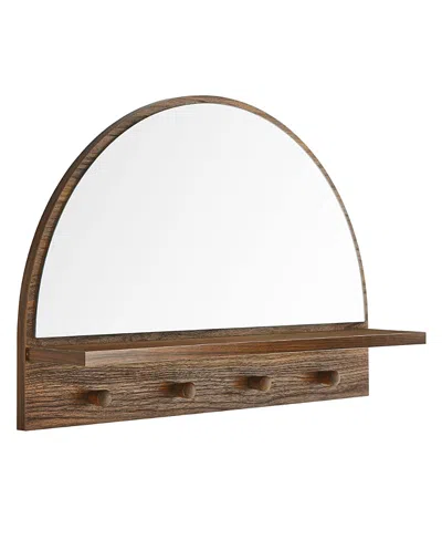 Modway Moonbeam Arched Mirror In Brown
