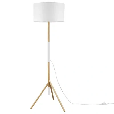 Modway Natalie Tripod Floor Lamp In White