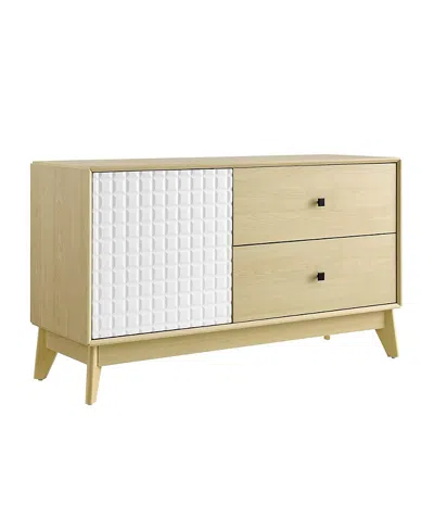 Modway Nectar 43 Wood Grain Accent Cabinet In Neutral
