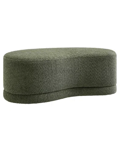 Modway Nimbus 48" Upholstered Ottoman Bench In Green