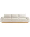 Modway Oasis Upholstered Fabric Sofa In Multi