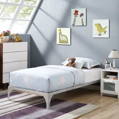 Modway Ollie Bed Frame In Silver
