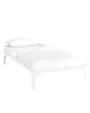 Modway Ollie Steel Bed Frame In White