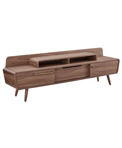Modway Omnistand 74" Tv Stand In Brown