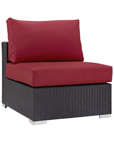 Modway Outdoor Convene Outdoor Patio Armless Chair In Multi