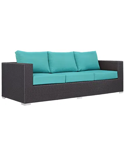 Modway Outdoor Convene Outdoor Patio Sofa In Multi