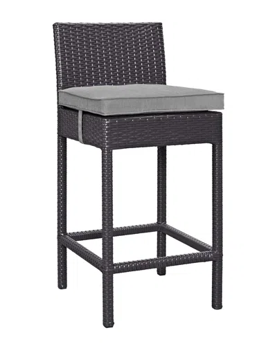 Modway Outdoor Convene Outdoor Patio Upholstered Fabric Bar Stool