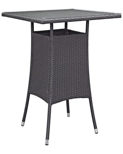 Modway Outdoor Convene Small Outdoor Patio Bar Table