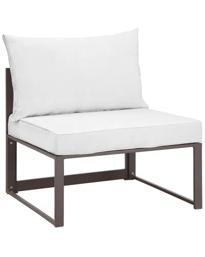 Modway Outdoor Fortuna Armless Outdoor Patio Chair In Multi