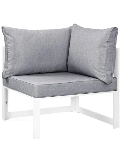 Modway Outdoor Fortuna Corner Outdoor Patio Armchair In Multi