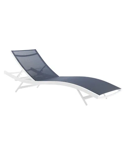 Modway Outdoor Glimpse Outdoor Patio Mesh Chaise Lounge Chair