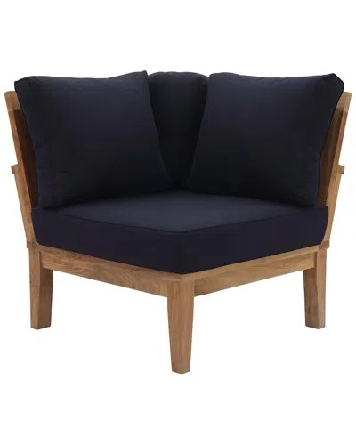 Modway Outdoor Patio Premium Grade A Teak Wood Cor In Blue