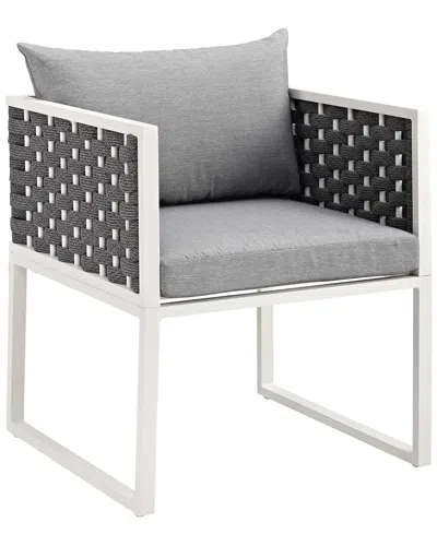 Modway Outdoor Stance Outdoor Patio Aluminum Dining Armchair In Multi