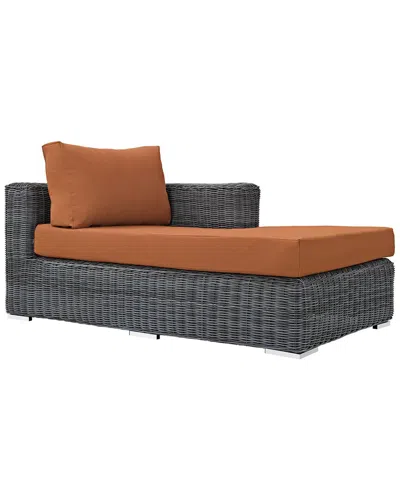 Modway Outdoor Summon Outdoor Patio Wicker Rattan In Multi