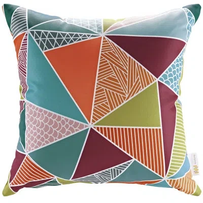 Modway Patio Mosaic Indoor/outdoor Throw Pillow
